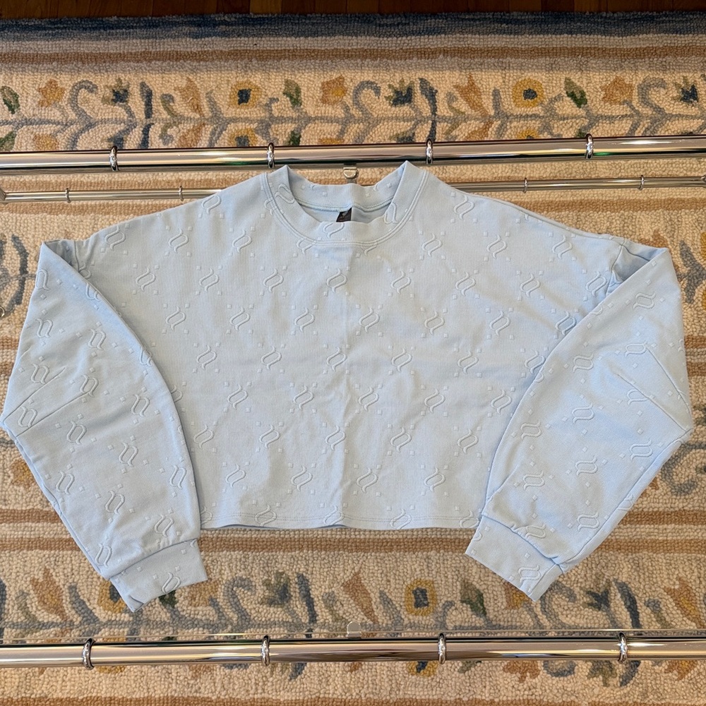 Noli Light Blue Patterned Top